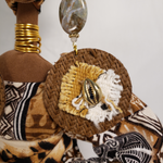 Load image into Gallery viewer, LEOPARD Handmade Standing Doll
