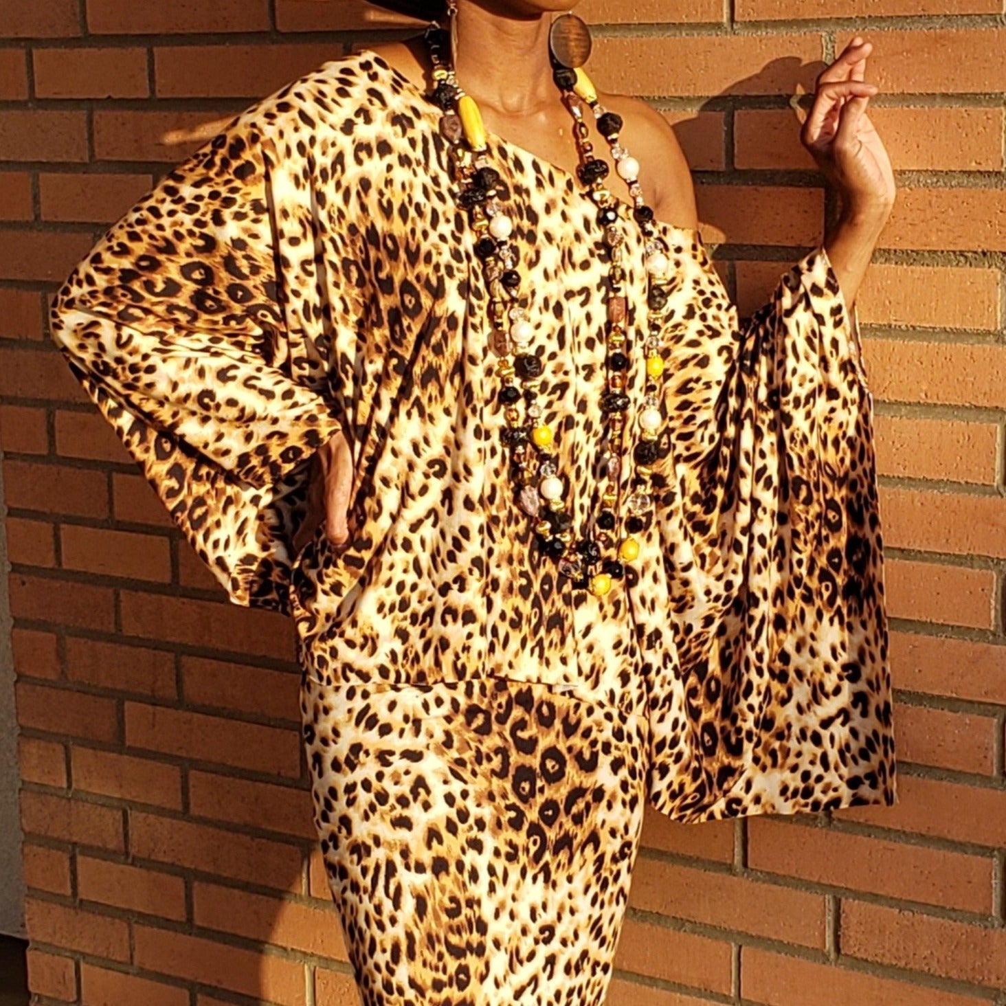 LEOPARD Mermaid Dress Set