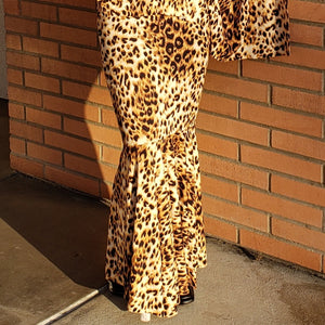 LEOPARD Mermaid Dress Set