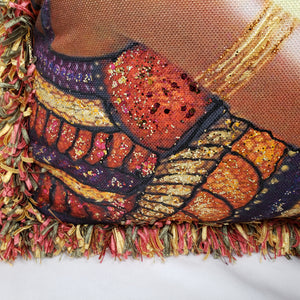 Decorative Pillow- African Woman Bold Headwrap