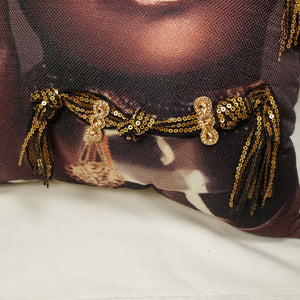 Decorative Pillow- Beautiful Woman Short Locs