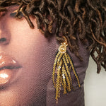 Load image into Gallery viewer, Decorative Pillow- Beautiful Woman Short Locs

