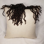 Load image into Gallery viewer, Decorative Pillow- Beautiful Woman Short Locs

