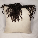 Load image into Gallery viewer, Decorative Pillow- Beautiful Woman Short Locs
