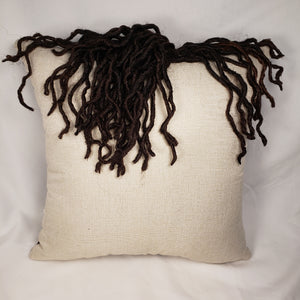 Decorative Pillow- Beautiful Woman Short Locs