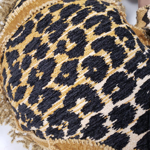 Pillow Doll- Heart Shaped Black & Gold