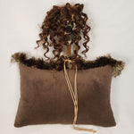 Load image into Gallery viewer, Pillow Doll- Brown &amp; Beige
