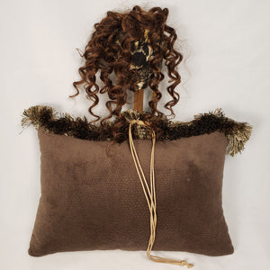 Pillow Doll- Brown & Beige