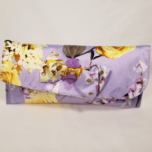 LAVENDER & CANARY Handmade Short Brim Hat & Handbag Set