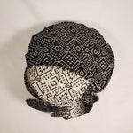 Load image into Gallery viewer, Handmade Brocade Short Brim Hat (Top)
