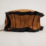 Load image into Gallery viewer, Handmade Short Brim Leather Hat (Side)
