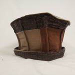 Load image into Gallery viewer, Handpainted Leather Hat (Back)
