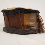 Load image into Gallery viewer, Handpainted Leather Hat (Right Side)
