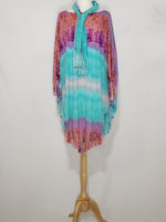 Load image into Gallery viewer, T-Top - Blue &amp; Pink Tie Dye
