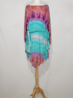Load image into Gallery viewer, T-Top - Blue &amp; Pink Tie Dye
