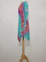 Load image into Gallery viewer, T-Top - Blue &amp; Pink Tie Dye
