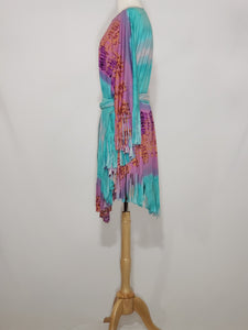 T-Top - Blue & Pink Tie Dye