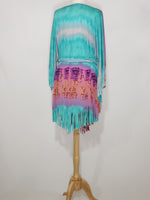 Load image into Gallery viewer, T-Top - Blue &amp; Pink Tie Dye
