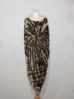 Load image into Gallery viewer, T-Top - Black &amp; Beige Tie Dye
