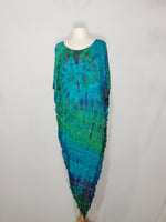 Load image into Gallery viewer, T-Top - Teal &amp; Green Tie Dye
