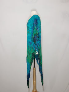 T-Top - Teal & Green Tie Dye