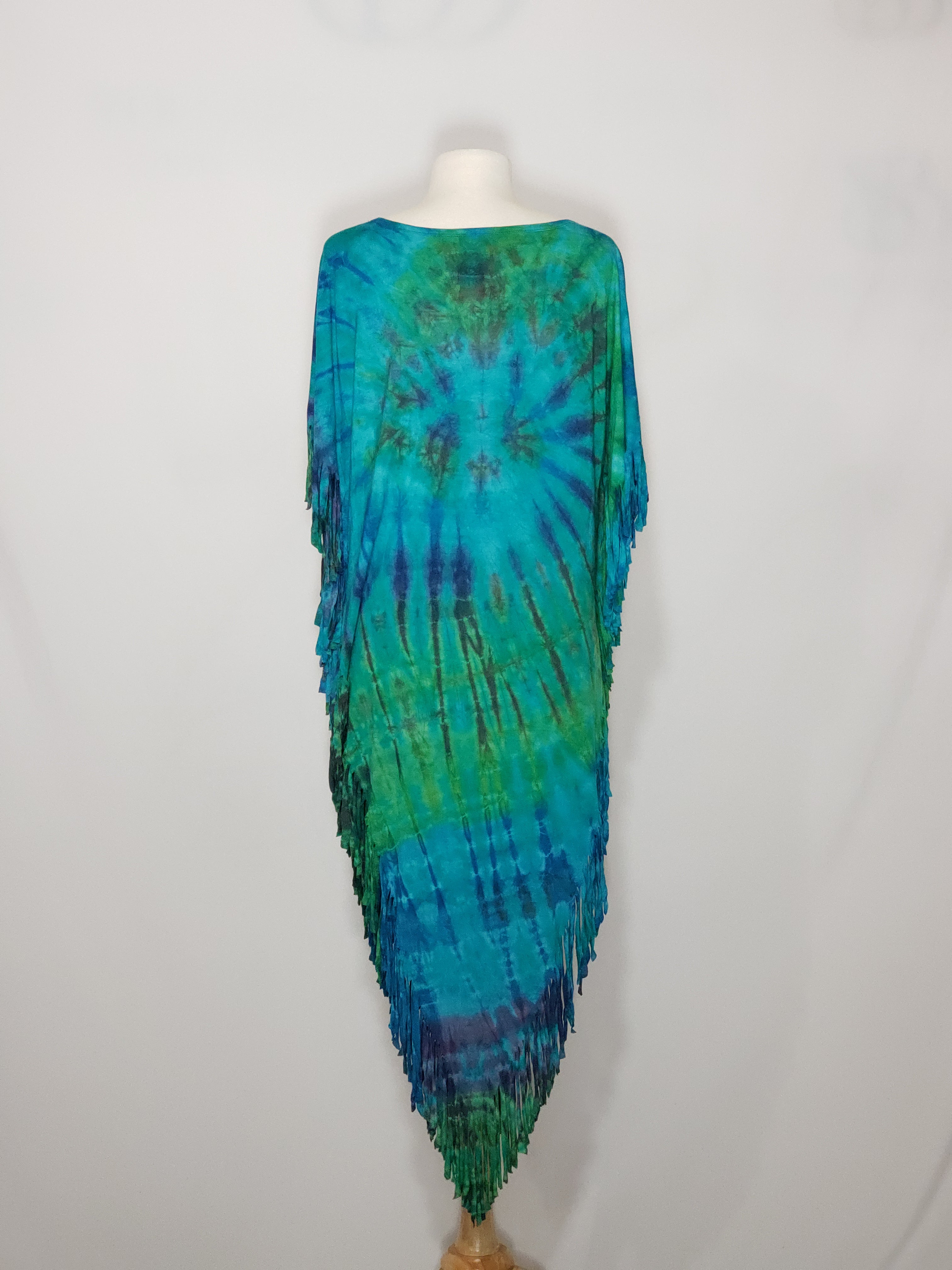 T-Top - Teal & Green Tie Dye