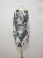 Load image into Gallery viewer, T-Top - Black, White &amp; Grey Tie Dye
