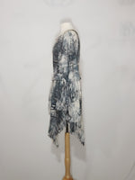 Load image into Gallery viewer, T-Top - Black, White &amp; Grey Tie Dye
