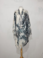 Load image into Gallery viewer, T-Top - Black, White &amp; Grey Tie Dye
