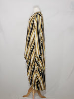 Load image into Gallery viewer, Long Sleeve High Low - Brown Stripes w/ pockets

