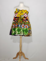 Load image into Gallery viewer, African Skirt - Short Skirt &amp; Head Wrap
