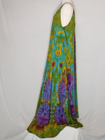 Load image into Gallery viewer, Tie Dye Maxi Dress- Green, Purple, Blue, Teal
