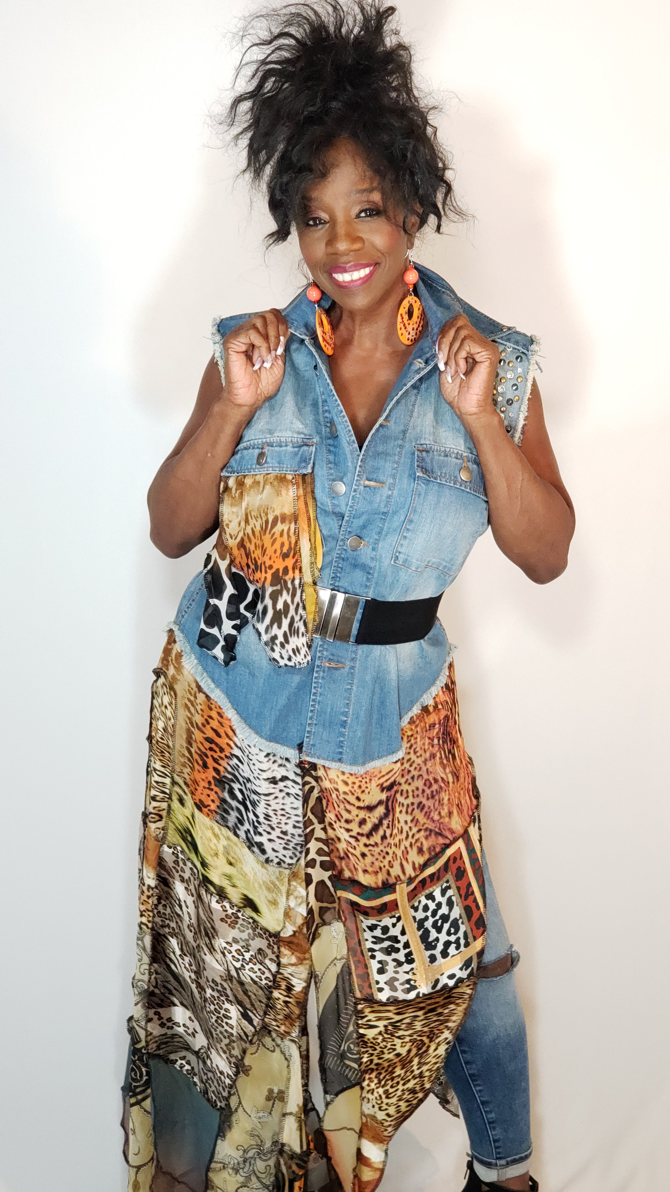 Denim Vest (Sheer Duster)