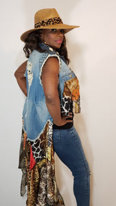 Denim Vest (Sheer Duster)