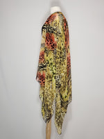 Load image into Gallery viewer, Kimono- Leopard, Brown, Black, Orange
