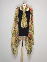 Load image into Gallery viewer, Kimono- Leopard, Brown, Black, Orange
