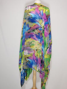 Kimono- Blue, Purple, Pink, Green