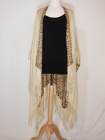 Load image into Gallery viewer, Leopard &amp; Beige V-Wrap
