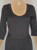 Load image into Gallery viewer, Black Jersey Knit Jumpsuit
