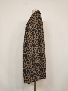 Beige Cheeta Cardigan