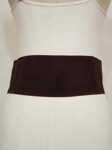 Brown Vegan Leather Belt