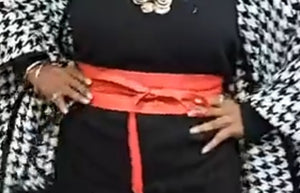 Red Wrap Belt