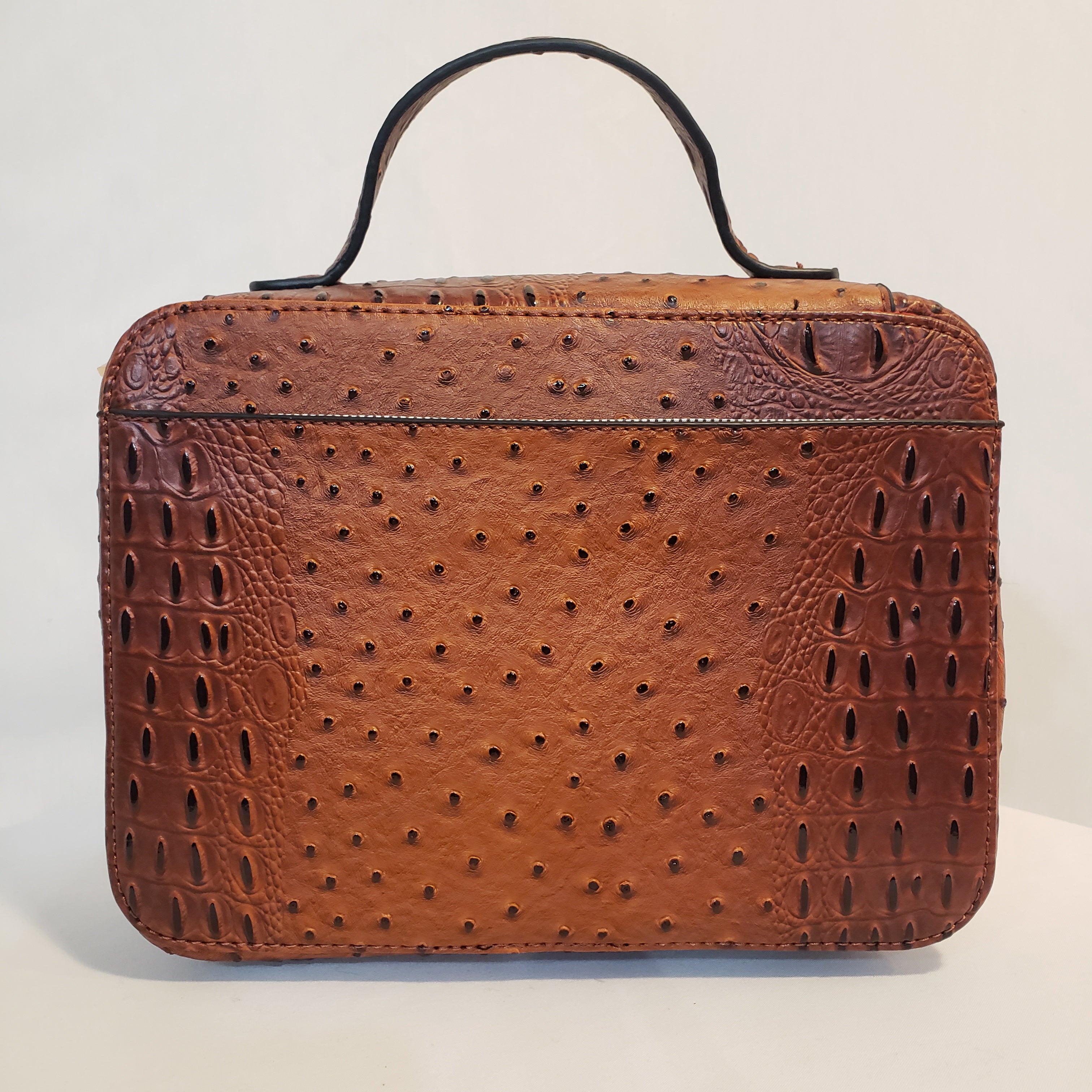 Vegan Ostrich Bible Bag