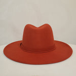 Load image into Gallery viewer, Burnt Orange Felt Hat Live Special Order
