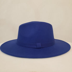 Royal Blue Felt Hat Live Special Order