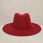 Load image into Gallery viewer, Burgundy Felt Hat Live Special Order
