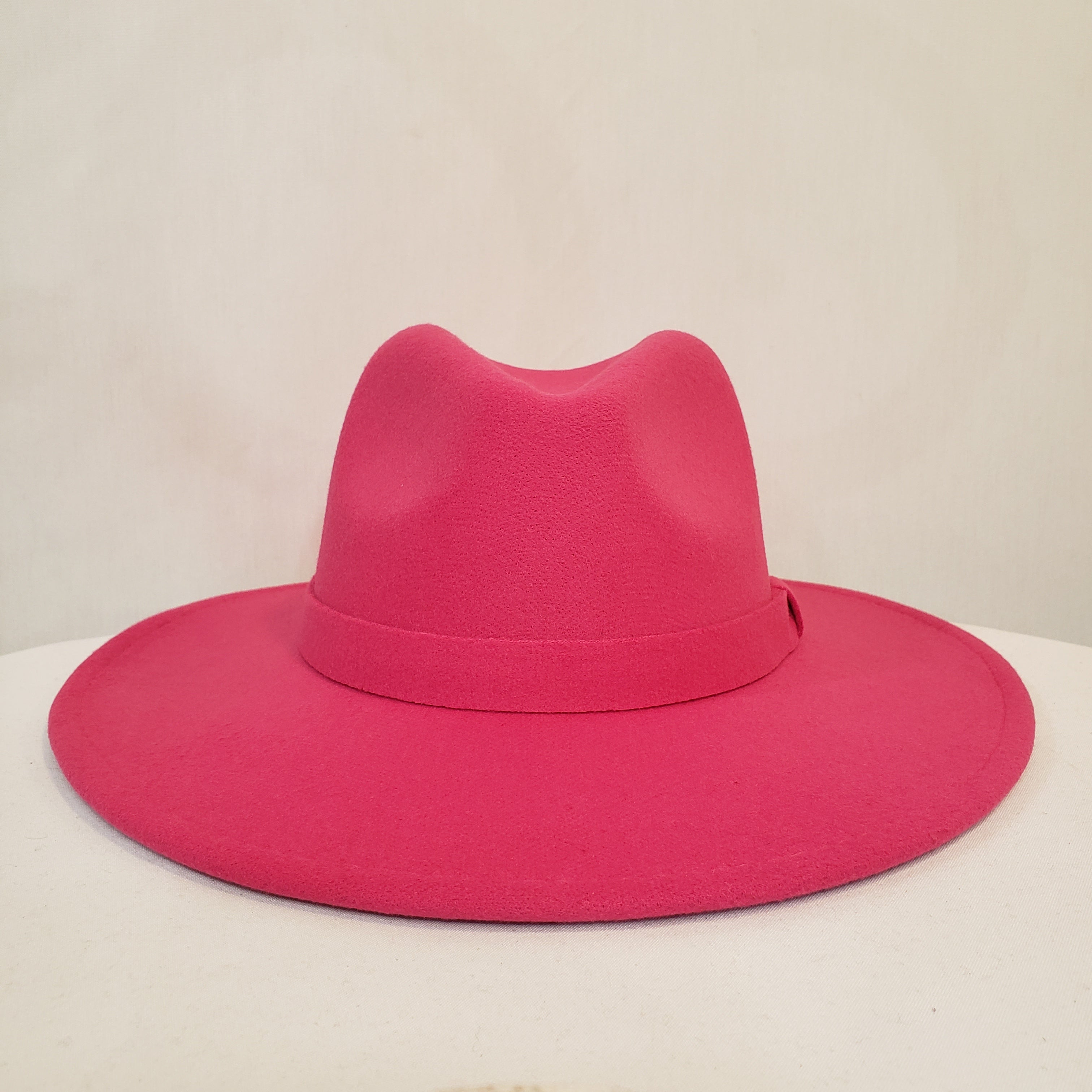 Pink Felt Hat Live Speacial Order