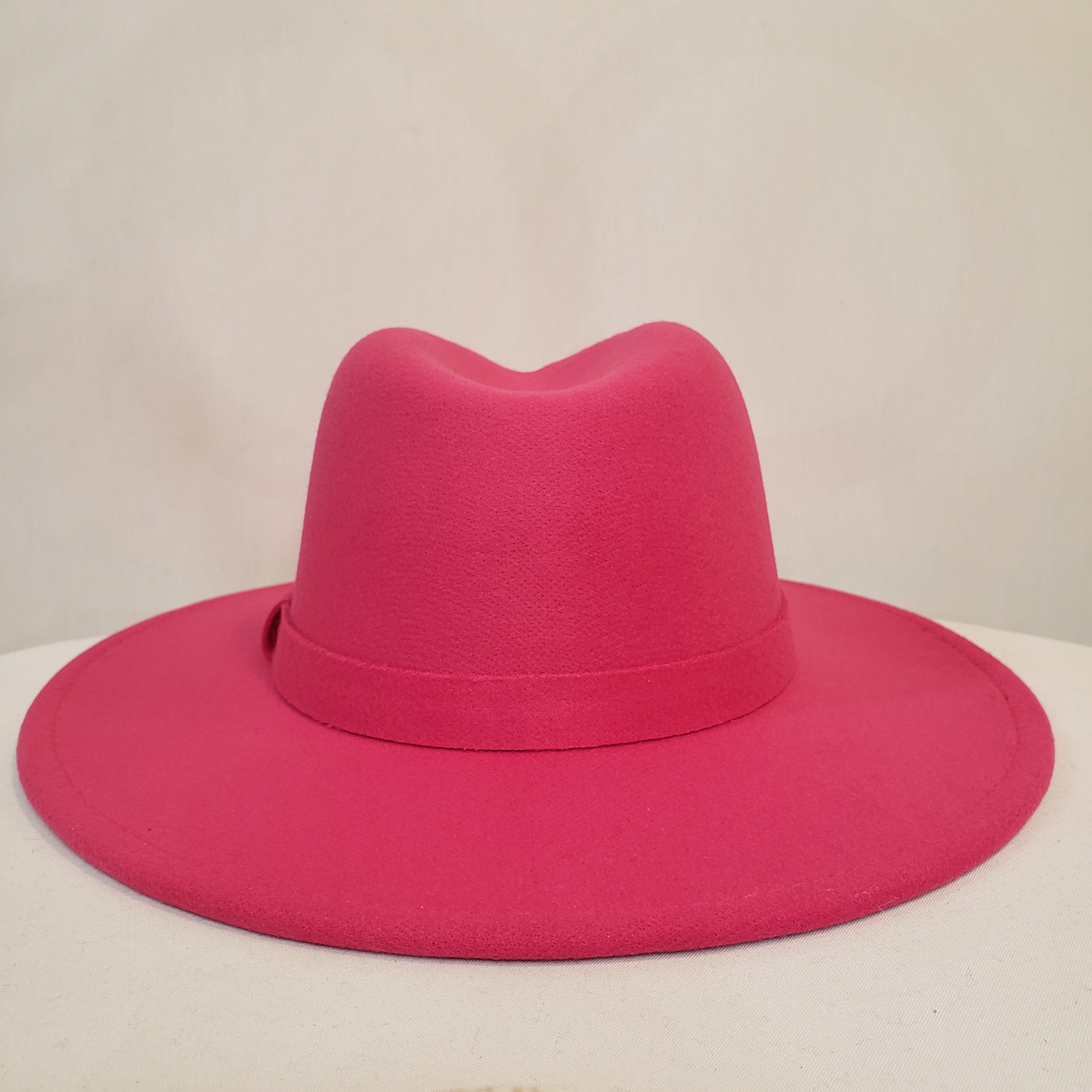 Pink Felt Hat Live Speacial Order