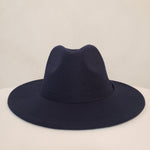 Load image into Gallery viewer, Navy Felt Hat Live Speacial Order
