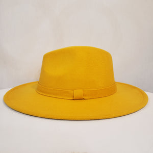Mustard Felt Hat Live Special Order